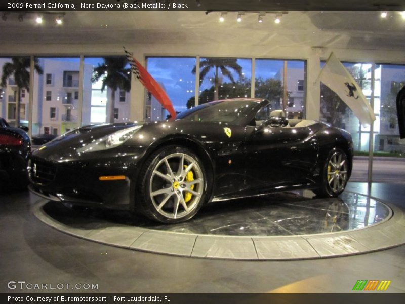 Nero Daytona (Black Metallic) / Black 2009 Ferrari California