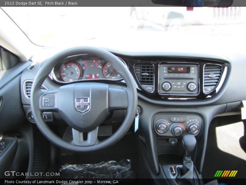 Pitch Black / Black 2013 Dodge Dart SE