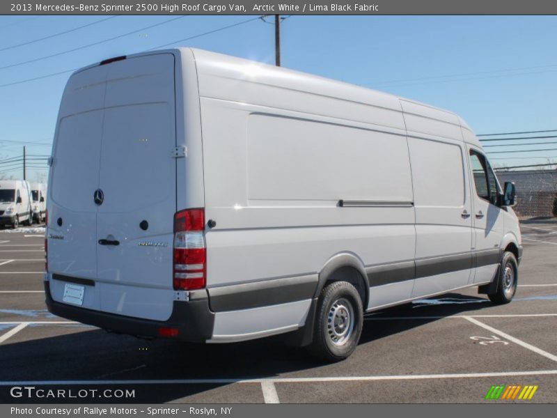 Arctic White / Lima Black Fabric 2013 Mercedes-Benz Sprinter 2500 High Roof Cargo Van