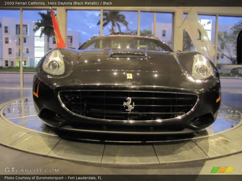 Nero Daytona (Black Metallic) / Black 2009 Ferrari California