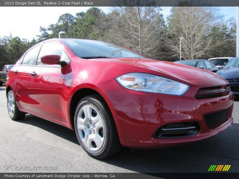 Redline 2-Coat Pearl / Black 2013 Dodge Dart SE