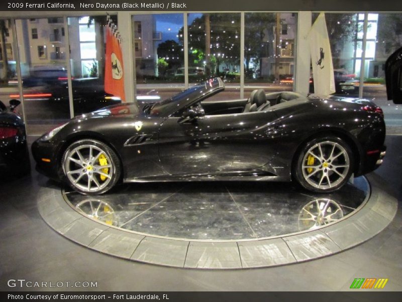 Nero Daytona (Black Metallic) / Black 2009 Ferrari California
