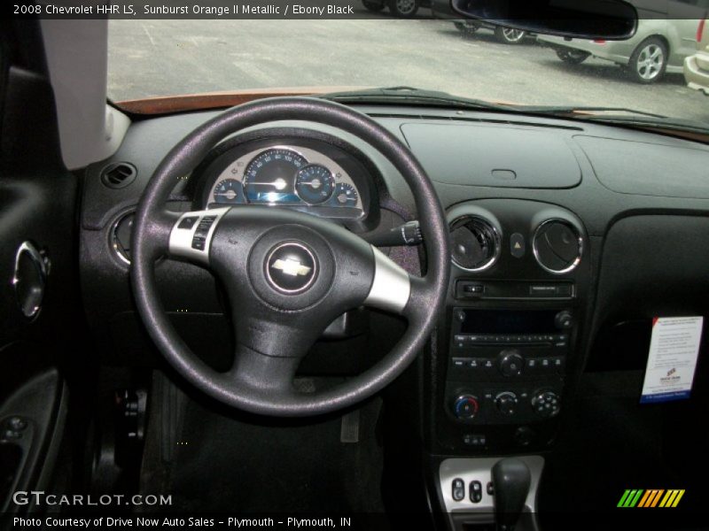Sunburst Orange II Metallic / Ebony Black 2008 Chevrolet HHR LS