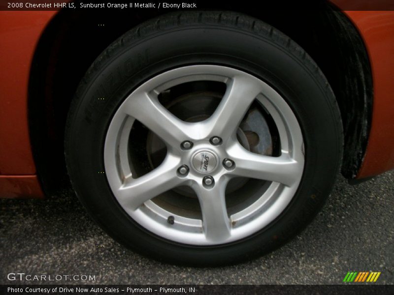 Sunburst Orange II Metallic / Ebony Black 2008 Chevrolet HHR LS