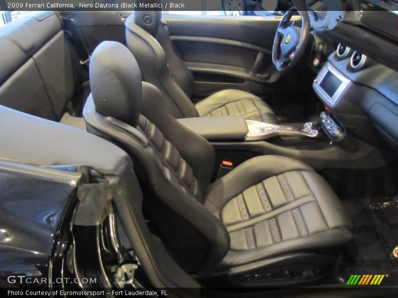 Nero Daytona (Black Metallic) / Black 2009 Ferrari California