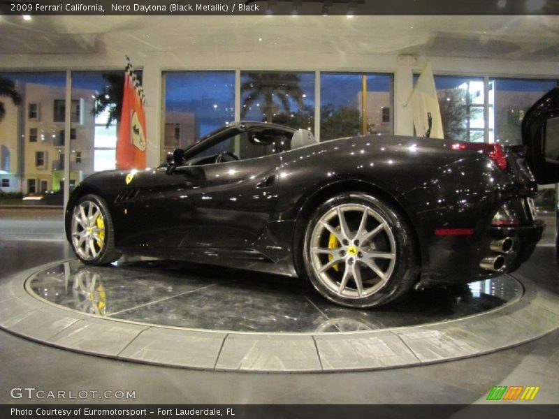 Nero Daytona (Black Metallic) / Black 2009 Ferrari California