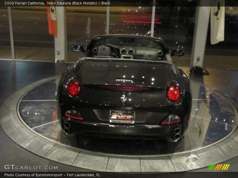 Nero Daytona (Black Metallic) / Black 2009 Ferrari California