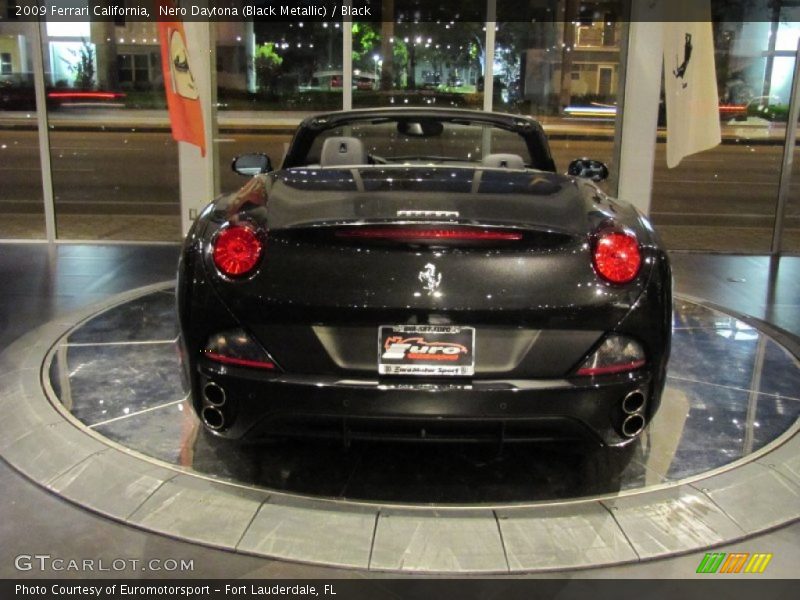 Nero Daytona (Black Metallic) / Black 2009 Ferrari California