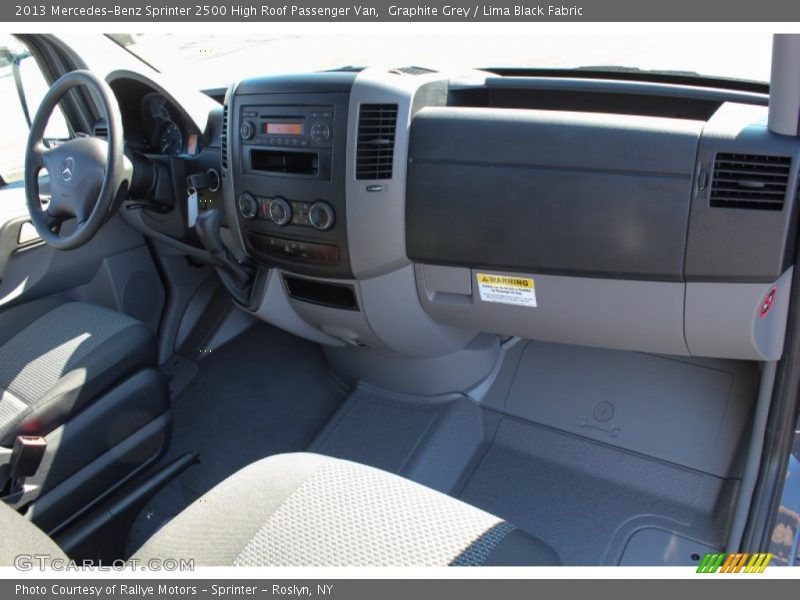 Dashboard of 2013 Sprinter 2500 High Roof Passenger Van