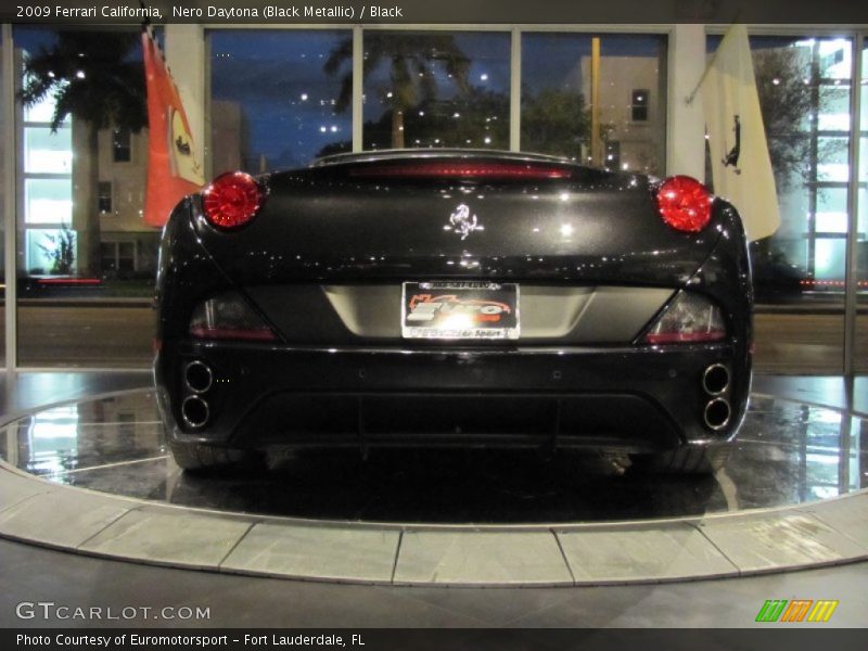 Nero Daytona (Black Metallic) / Black 2009 Ferrari California