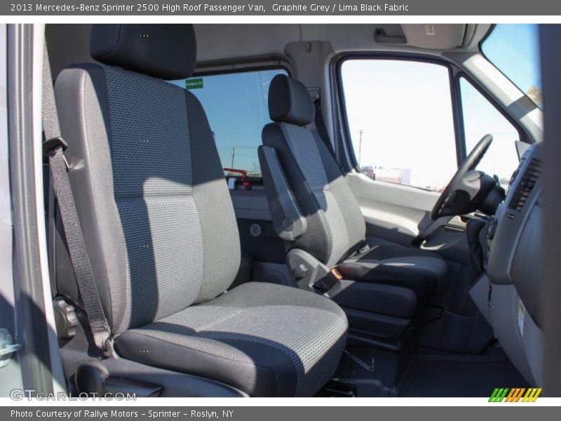  2013 Sprinter 2500 High Roof Passenger Van Lima Black Fabric Interior