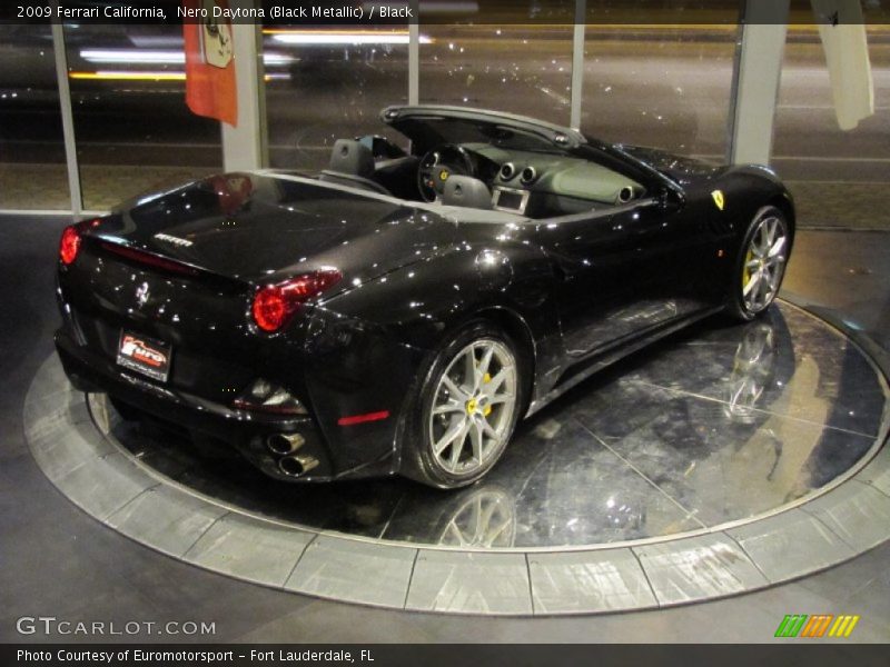 Nero Daytona (Black Metallic) / Black 2009 Ferrari California