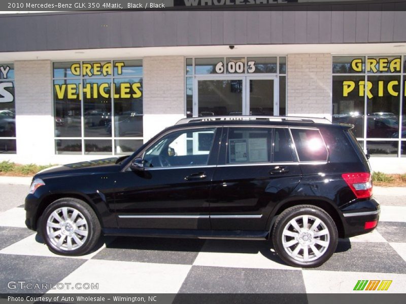 Black / Black 2010 Mercedes-Benz GLK 350 4Matic