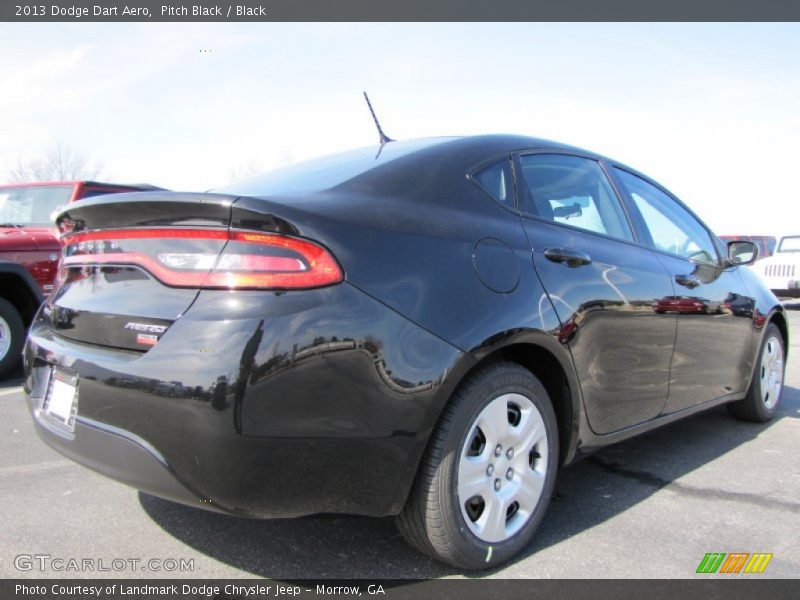 Pitch Black / Black 2013 Dodge Dart Aero