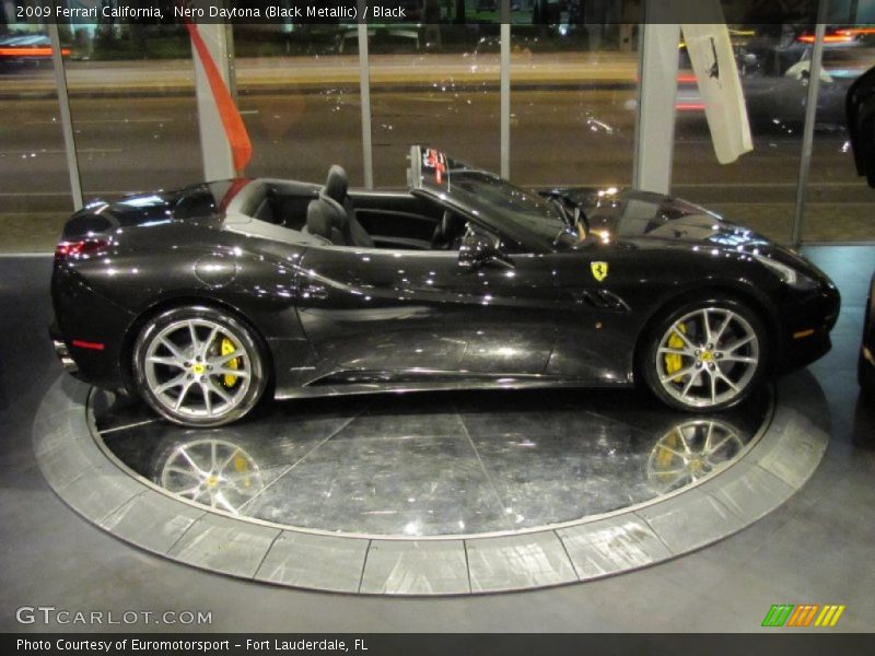 Nero Daytona (Black Metallic) / Black 2009 Ferrari California