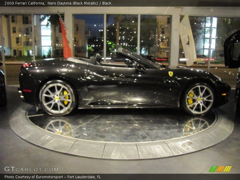 Nero Daytona (Black Metallic) / Black 2009 Ferrari California