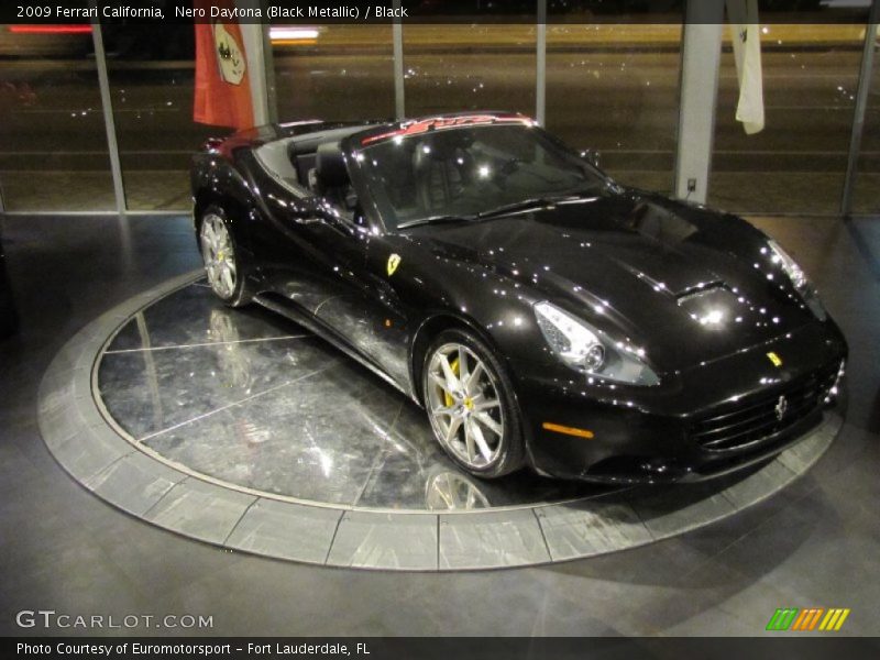 Nero Daytona (Black Metallic) / Black 2009 Ferrari California