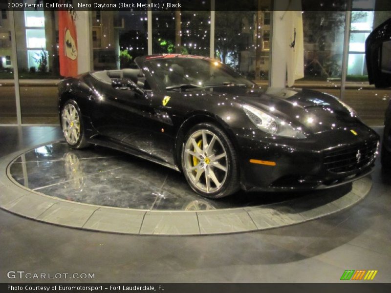 Nero Daytona (Black Metallic) / Black 2009 Ferrari California