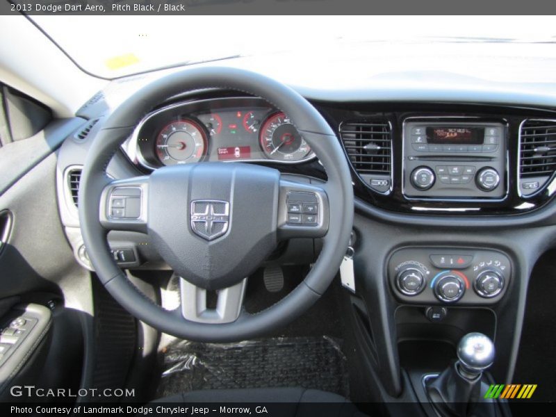 Pitch Black / Black 2013 Dodge Dart Aero