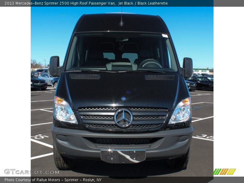 Jet Black / Black Leatherette 2013 Mercedes-Benz Sprinter 2500 High Roof Passenger Van