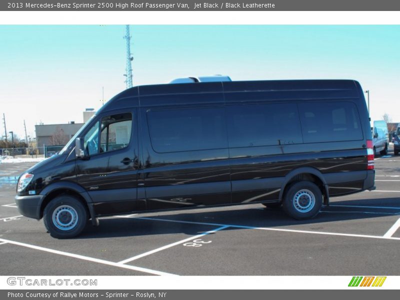 Jet Black / Black Leatherette 2013 Mercedes-Benz Sprinter 2500 High Roof Passenger Van