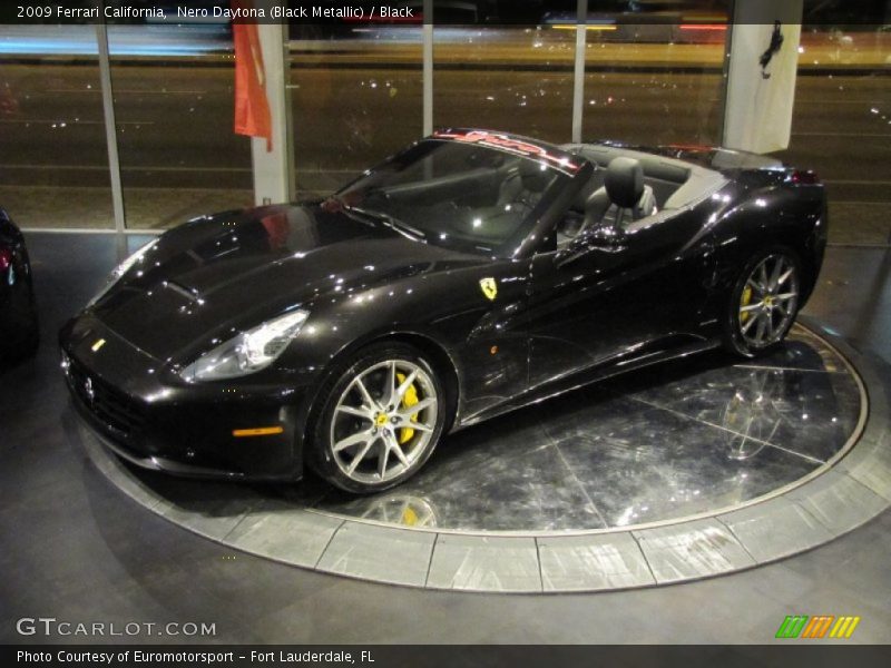 Nero Daytona (Black Metallic) / Black 2009 Ferrari California
