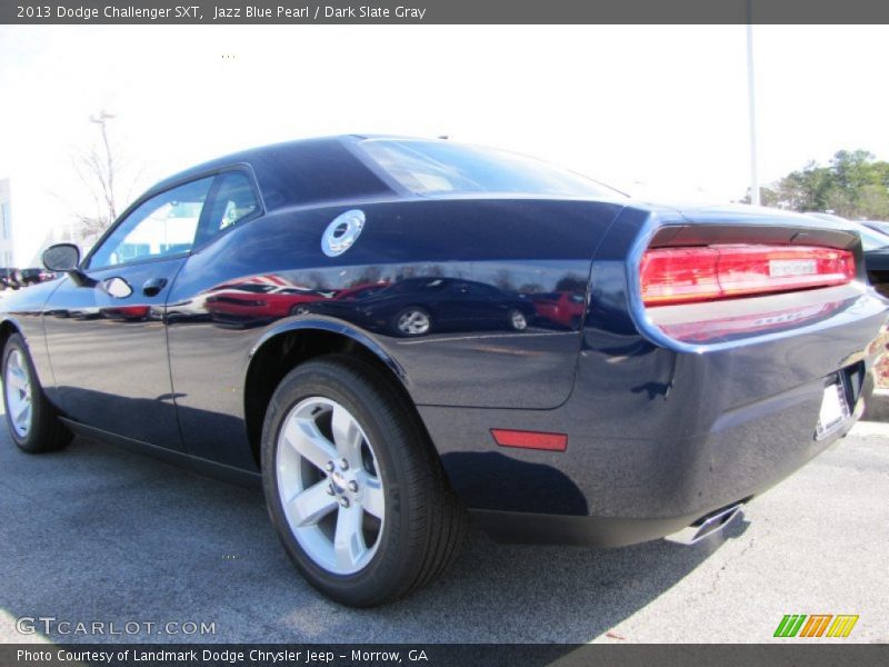 Jazz Blue Pearl / Dark Slate Gray 2013 Dodge Challenger SXT