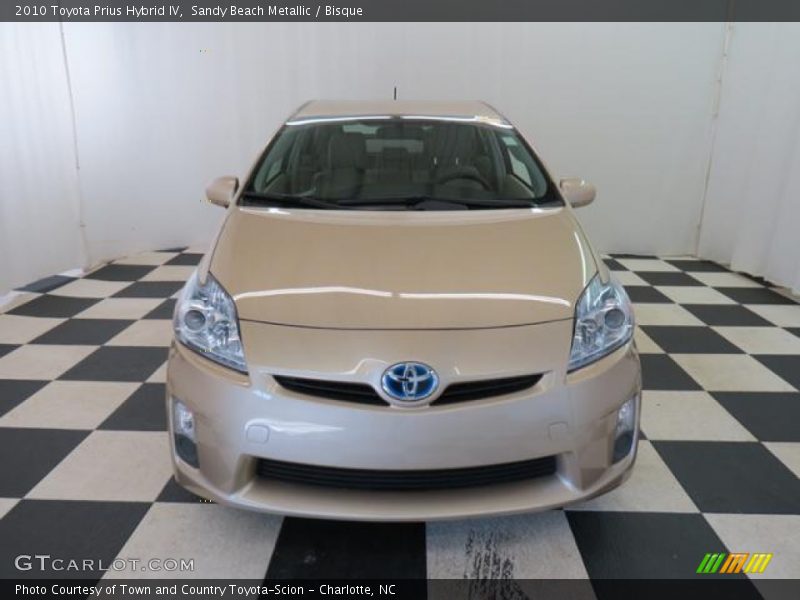 Sandy Beach Metallic / Bisque 2010 Toyota Prius Hybrid IV
