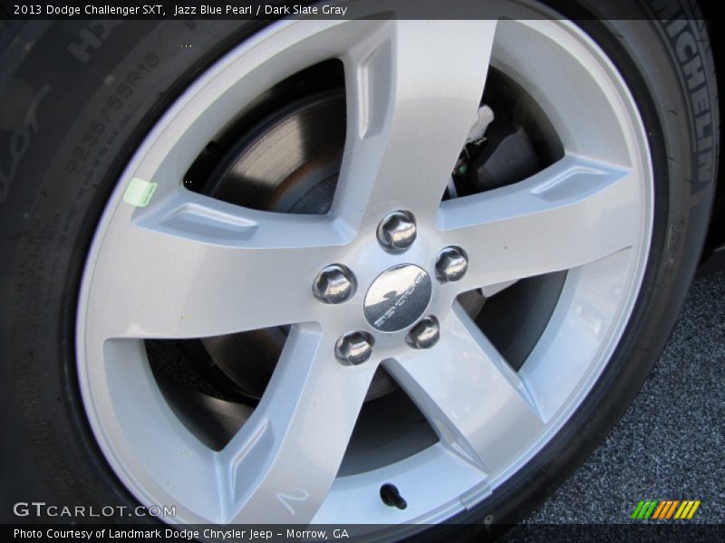Jazz Blue Pearl / Dark Slate Gray 2013 Dodge Challenger SXT