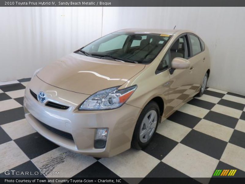Sandy Beach Metallic / Bisque 2010 Toyota Prius Hybrid IV