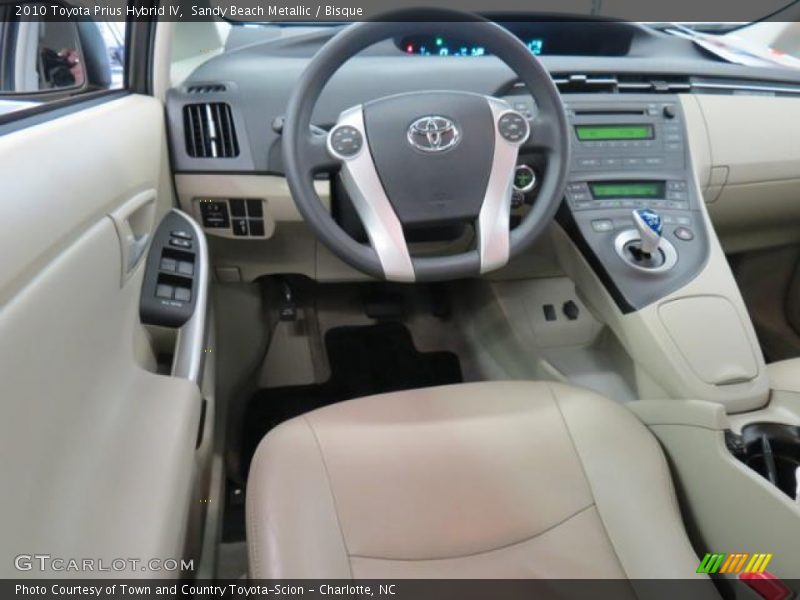 Sandy Beach Metallic / Bisque 2010 Toyota Prius Hybrid IV