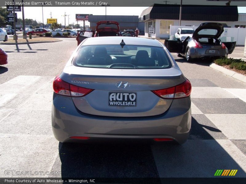 Titanium Gray Metallic / Gray 2011 Hyundai Elantra GLS