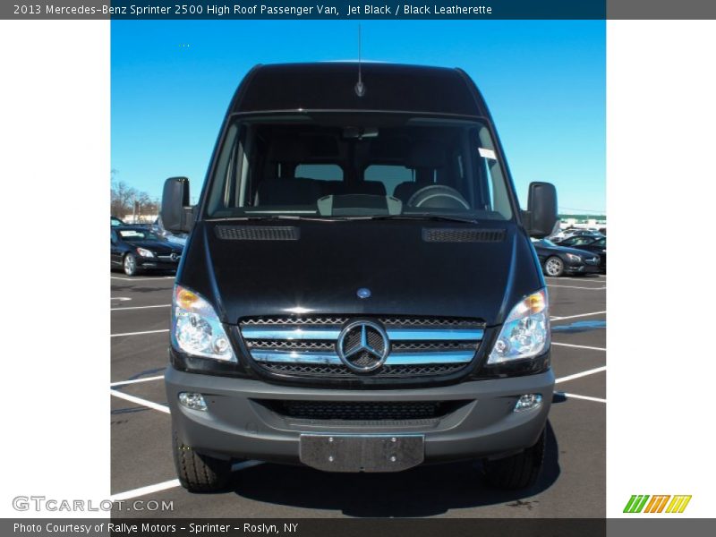 Jet Black / Black Leatherette 2013 Mercedes-Benz Sprinter 2500 High Roof Passenger Van