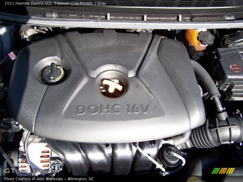 Titanium Gray Metallic / Gray 2011 Hyundai Elantra GLS
