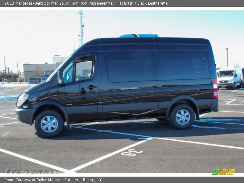 Jet Black / Black Leatherette 2013 Mercedes-Benz Sprinter 2500 High Roof Passenger Van