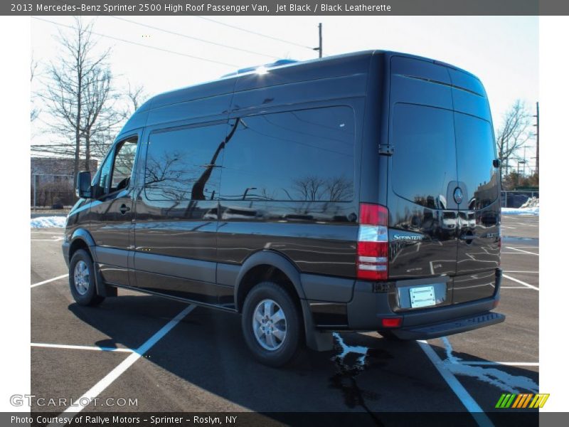 Jet Black / Black Leatherette 2013 Mercedes-Benz Sprinter 2500 High Roof Passenger Van