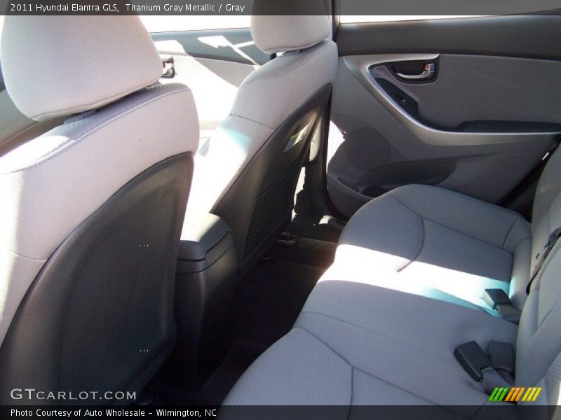 Titanium Gray Metallic / Gray 2011 Hyundai Elantra GLS