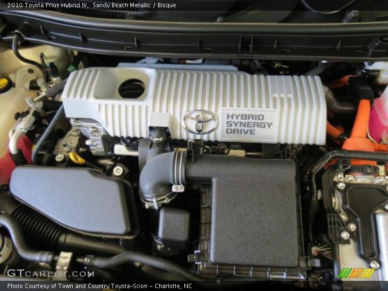 Sandy Beach Metallic / Bisque 2010 Toyota Prius Hybrid IV