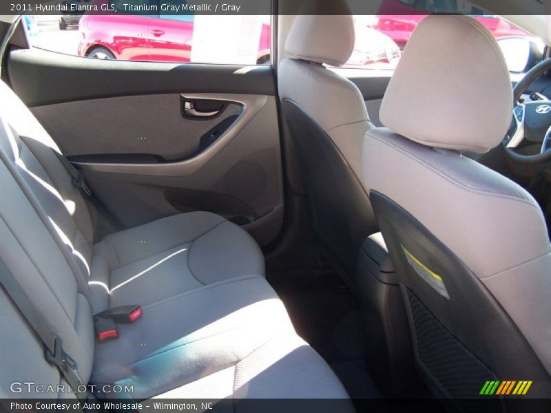 Titanium Gray Metallic / Gray 2011 Hyundai Elantra GLS