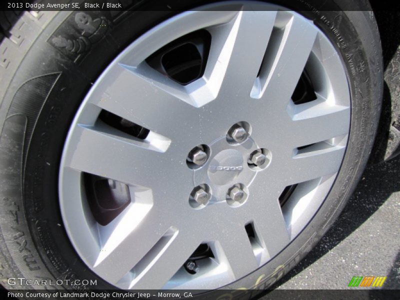 Black / Black 2013 Dodge Avenger SE
