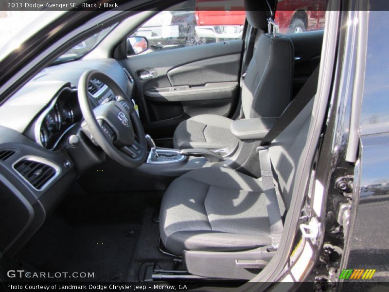 Black / Black 2013 Dodge Avenger SE