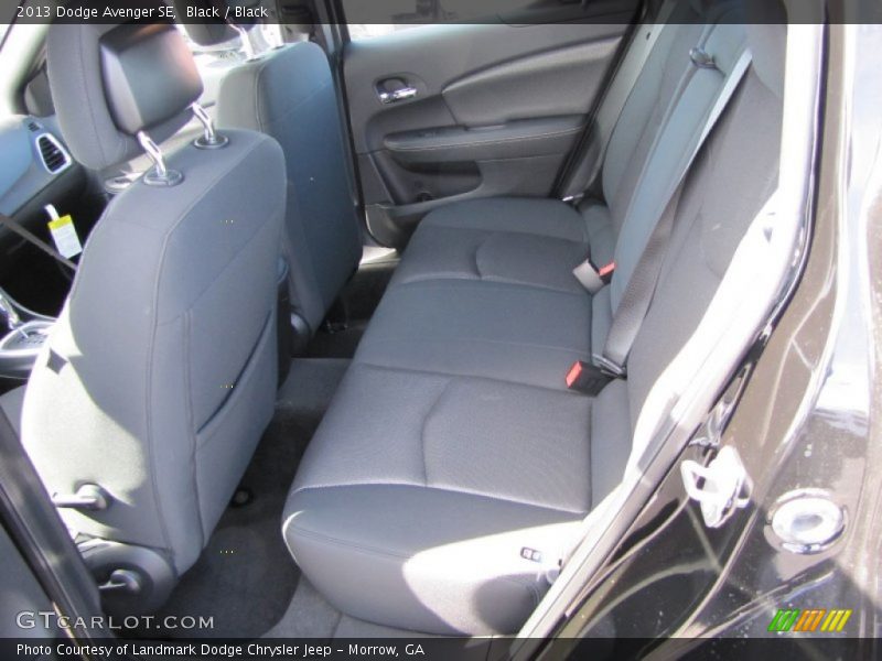 Black / Black 2013 Dodge Avenger SE