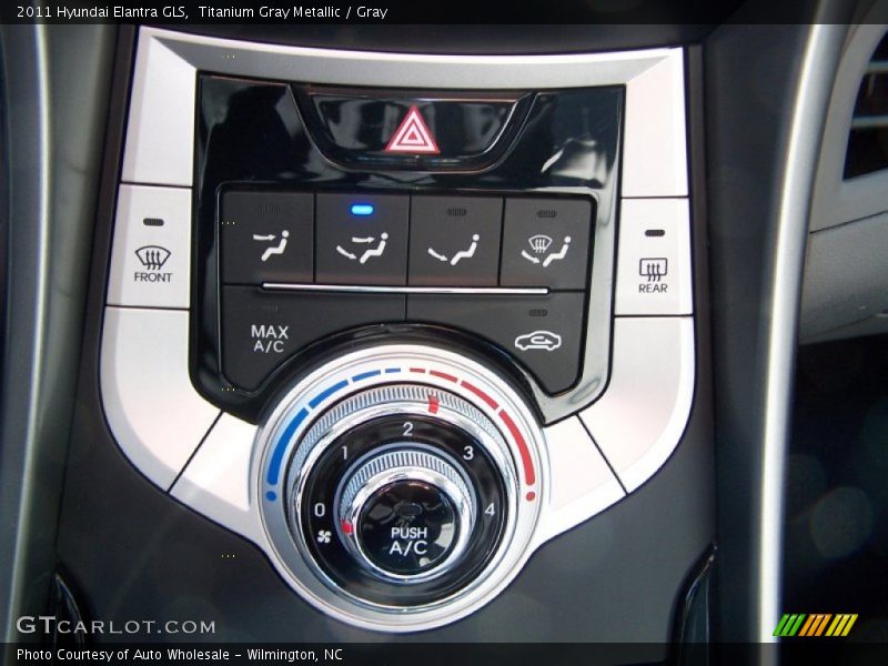 Titanium Gray Metallic / Gray 2011 Hyundai Elantra GLS