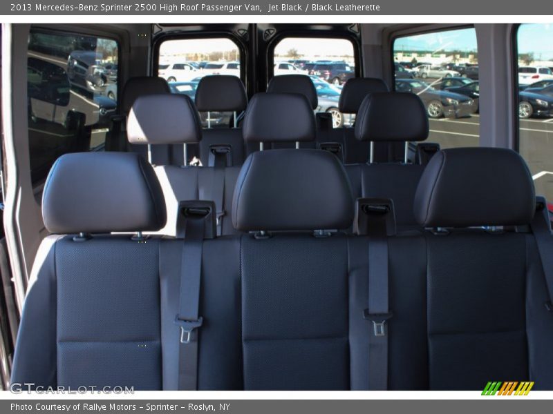 Rear Seat of 2013 Sprinter 2500 High Roof Passenger Van