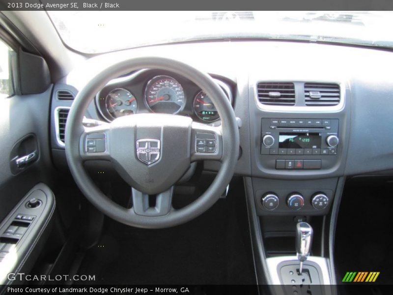 Black / Black 2013 Dodge Avenger SE