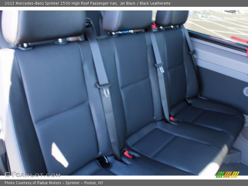 Rear Seat of 2013 Sprinter 2500 High Roof Passenger Van