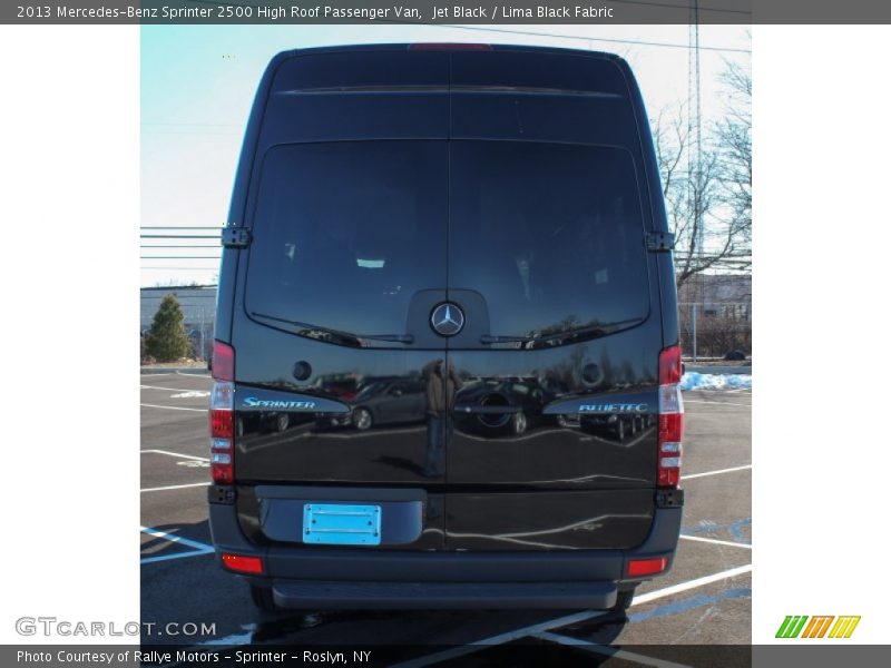 Jet Black / Lima Black Fabric 2013 Mercedes-Benz Sprinter 2500 High Roof Passenger Van