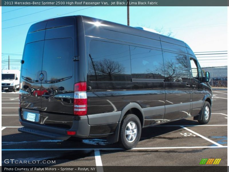 Jet Black / Lima Black Fabric 2013 Mercedes-Benz Sprinter 2500 High Roof Passenger Van