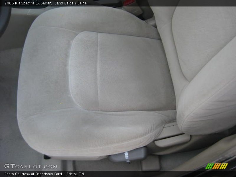 Sand Beige / Beige 2006 Kia Spectra EX Sedan