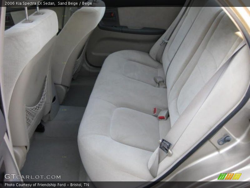 Sand Beige / Beige 2006 Kia Spectra EX Sedan